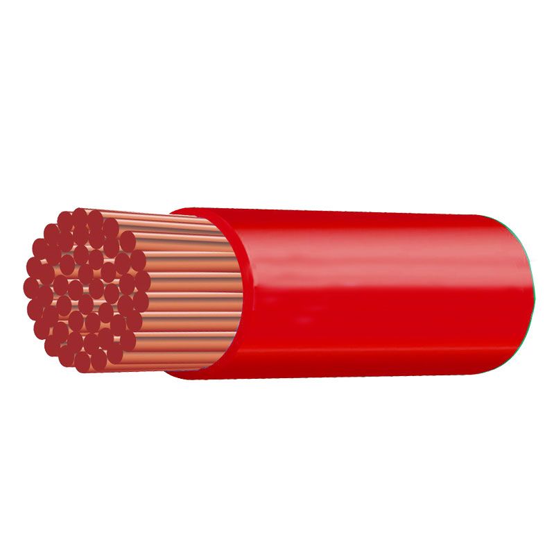 RED 6 B&S SINGLE CORE 30M 125 AMP RATING 90 DEG 168 STRANDS @ 0.32MM Product Code :CB106A1-030RD
