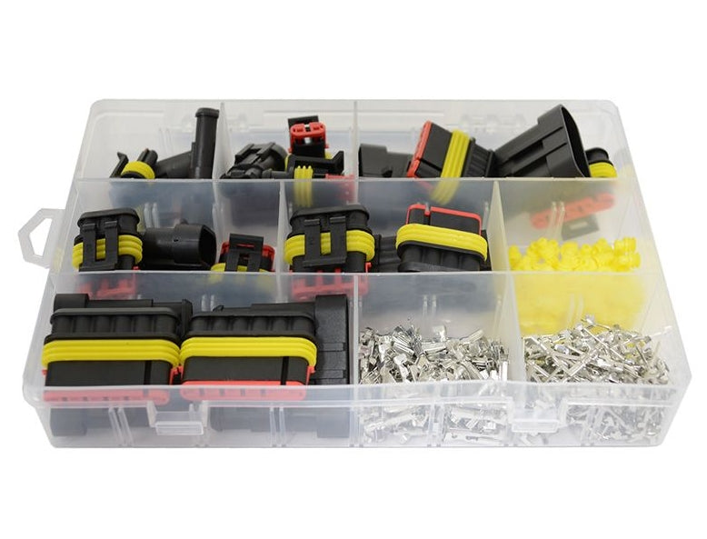 LV2379 Superseal Connector Kit 216PCS 1P 2P 3P 4P 5P & 6P x 2PCS Terminal Size 0.75 - 1.5mm2
