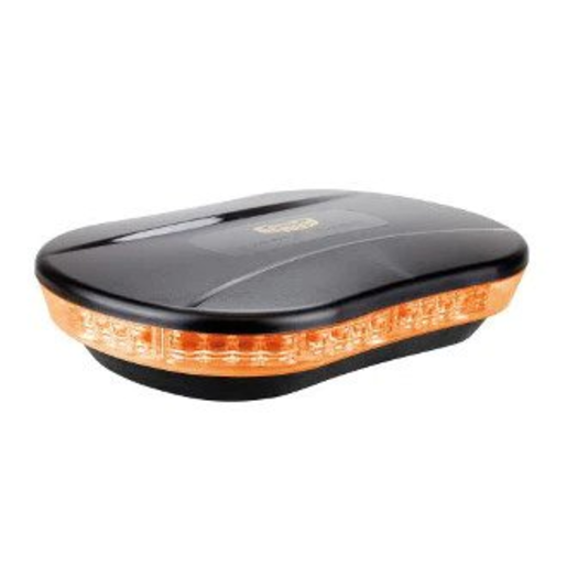 RLB250YLED Light Bar Micro Revolver 10-30V Amber Single Bolt Mount 20W 10 Function SAE Class 1