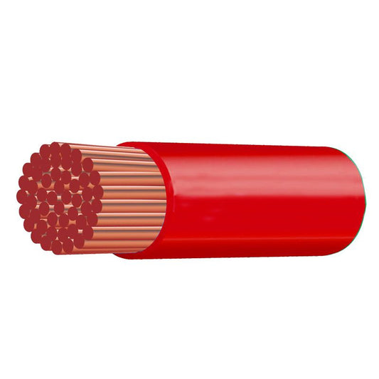RED 8 B&S SINGLE CORE 30M 85 AMP RATING 90 DEG 96 STRANDS @ 0.32MM Product Code :CB108A1-030RD