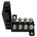4 WAY MIDI FUSE HOLDER 220A MAX. INCLUDES 4 WAY BUSBAR Product Code :LV5318
